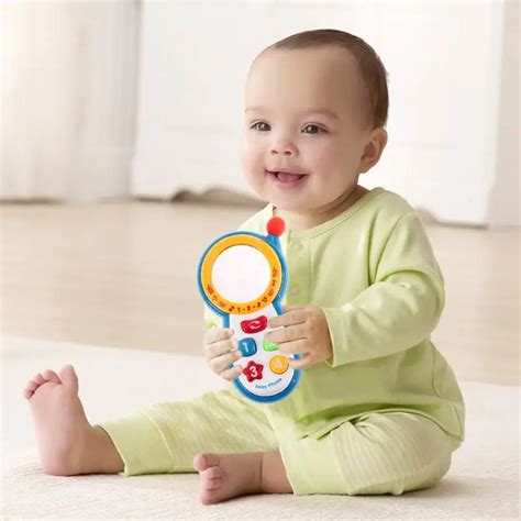 Kids Learning Study Musical Sound Cell Phone Baby Musical Phone Toy