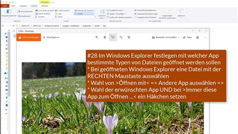 28 Im Windows Explorer Festlegen Mit Welcher App Bestimmte Typen Von