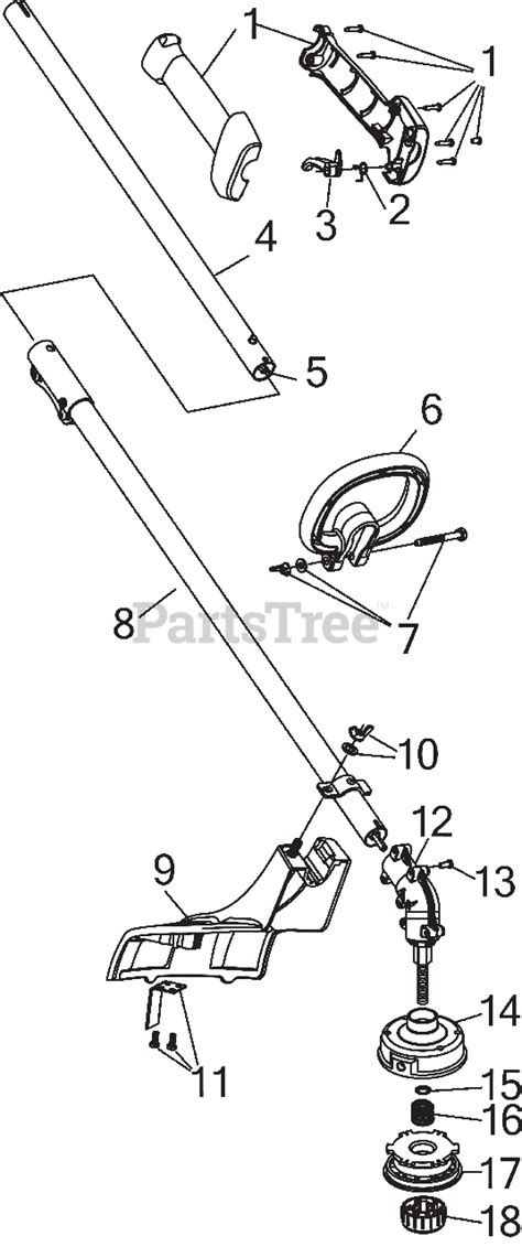 Bolens Bl Ad G Bolens String Trimmer General Assembly Parts Lookup With Diagrams