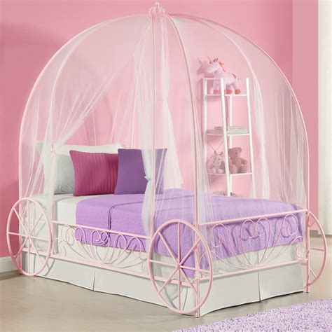 Dhp Twin Canopy Bed And Reviews Wayfair
