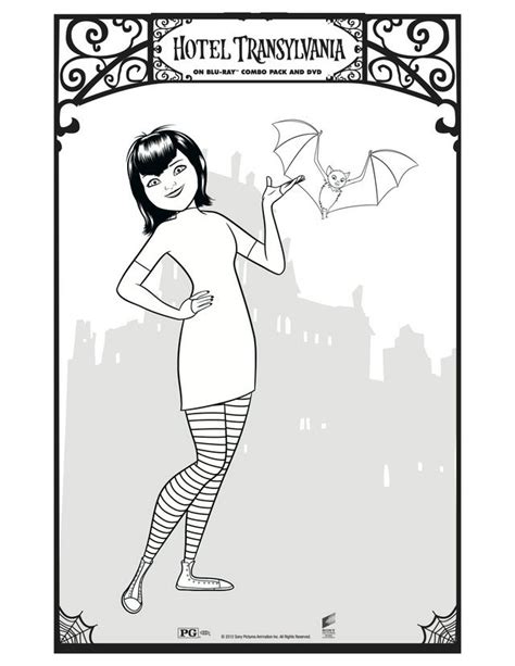 Best hotel transylvania coloring pages. Character Coloring and Activity pages: Mavis | Hotel ...