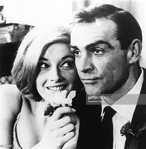 Sean Connery And Daniela Bianchi In The James Bond Film From Russia
