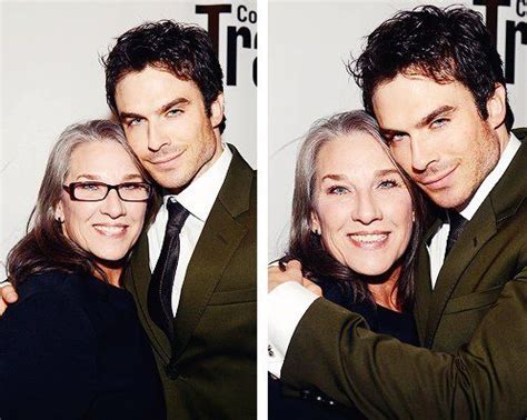 He is the middle child among the three siblings. Ian Somerhalder and his Mom Edna at Condé Nast Traveler ...