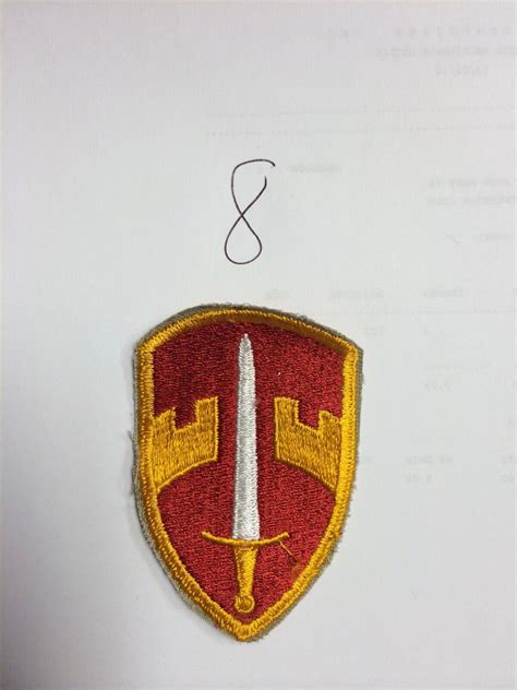Us Army Military Assistance Command Vietnam Macv Color Patch Cut Edge