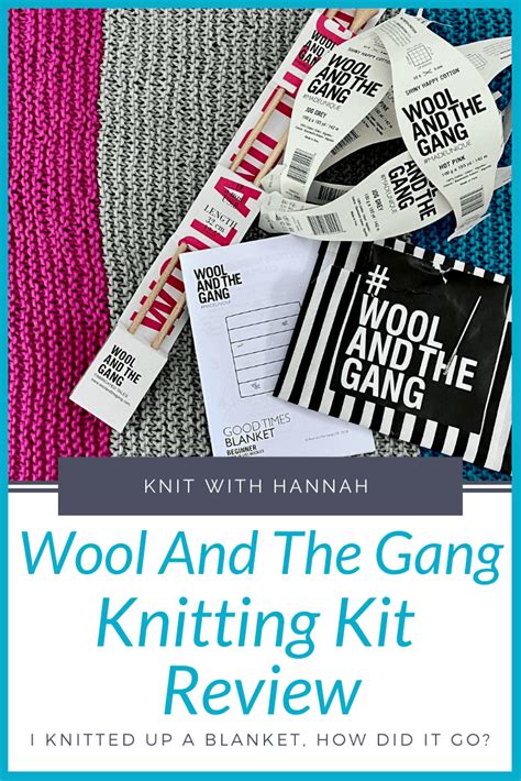 Wool And The Gang Knitting Kit Review Knit With Hannah