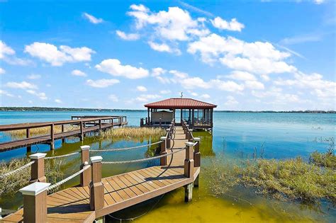 Stunning Waterfront Home For Sale In Mount Dora Florida On Lake Dora
