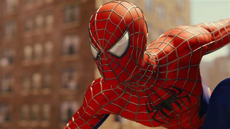 Top 10 Gorgeous Spider Man Sam Raimi Suit Ingame Photo In Game