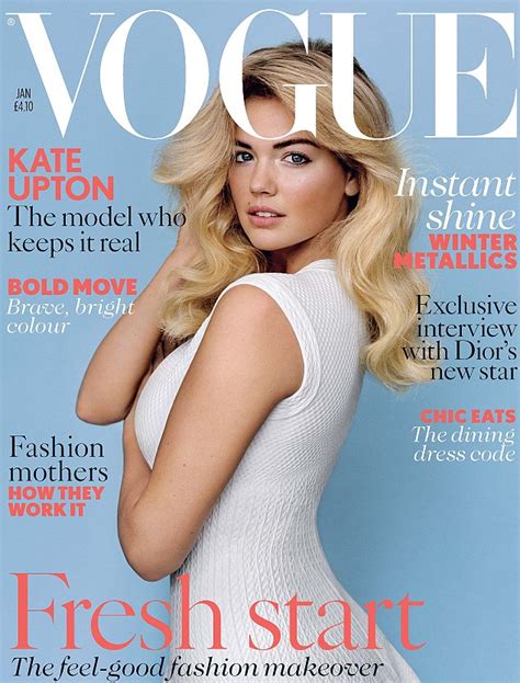 Kate Upton Covers British Vogue And Gets Editor Alexandra Shulmans
