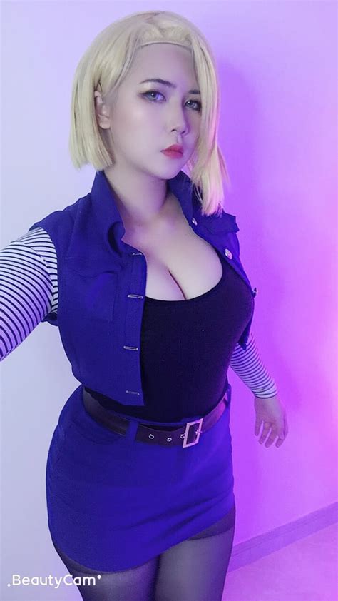 Android 18 Cosplay By Uyuy 9gag