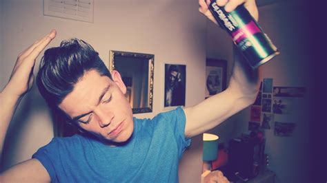 You can utilize the spray gel for men on wet and dry hair. How To Use Hairspray - YouTube