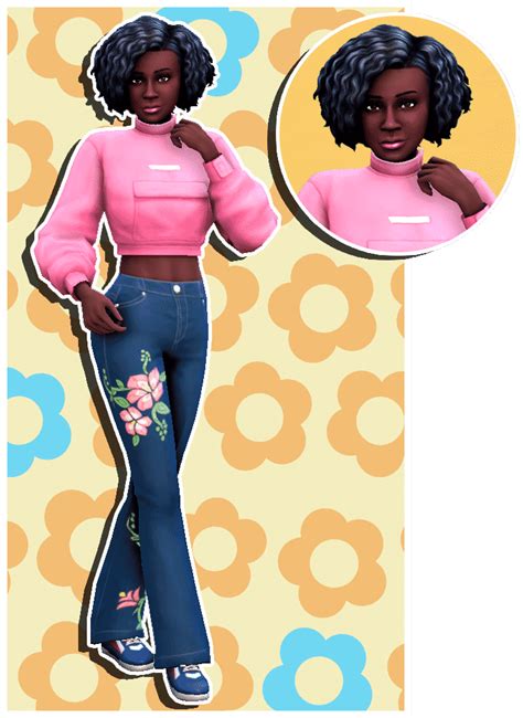 The Sims 4 Throwback Fit Inspired Lookbook