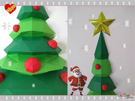 Christmas Tree Papercraft Low Poly Etsy