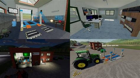 Fs19 Large Farm Workshop V1000 Farming Simulator 19 17 22 Mods