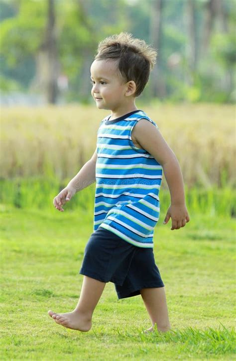 Little Boy Walking Royalty Free Stock Photo Image 21157605