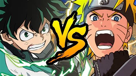 Deku Vs Naruto Rap Battle Rustage Ft None Like Joshua Rap Battle