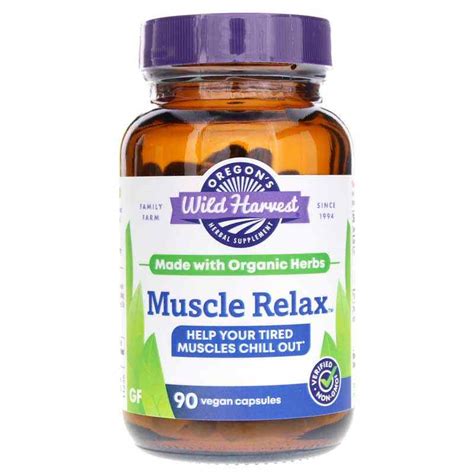 Muscle Relax Oregons Wild Harvest