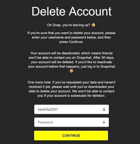 how to deactivate snapchat a step by step guide ihsanpedia