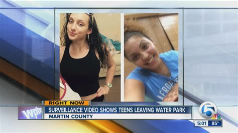 Surveillance Video Shows Teens Leaving Water Park Youtube