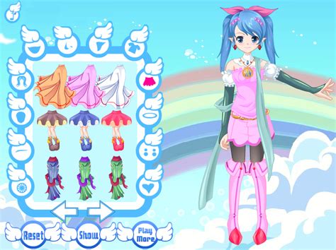 Design Angel Avatar Anime Dress Up Games By Kute89 On