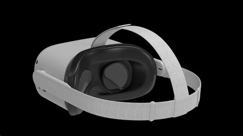 Oculus Quest 2 Vr Headset 3d Model Cgtrader