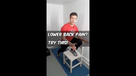Lower Back Pain Try This Youtube