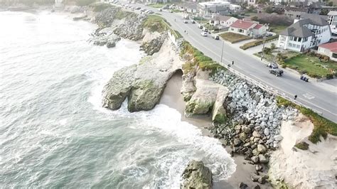 W Cliff Santa Cruz Ca Cave Aerial Video Youtube