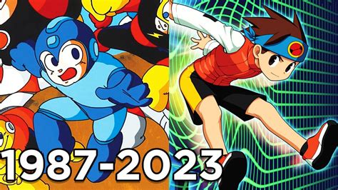 Evolution Of Mega Man Games 1987 2023 Youtube