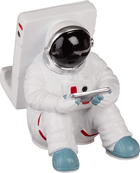 Renyih Astronaut Phone Holder For Desk Creative Cell Phone Stand