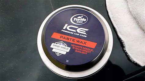 How To Apply Turtle Wax Ice Paste And Take Off Youtube