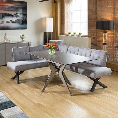 After sale price £1895 sale £1395. Extending Dining Table Charcaol Grey Ceramic + 6 Seater ...