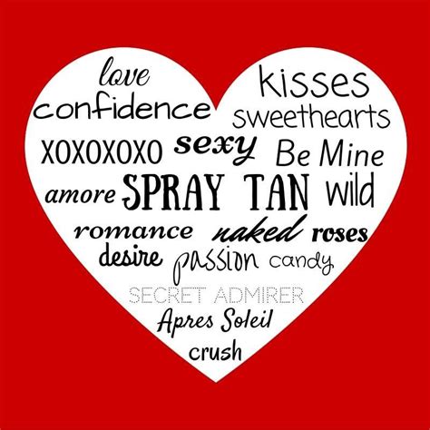 Spray Tan Love Valentine S Day Valentan Spray Tanning Tanning