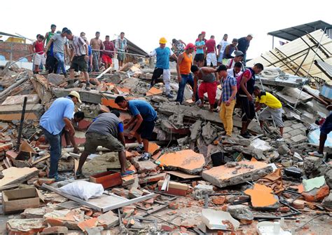 Another Quake Magnitude 62 Strikes Off Ecuador Coast World News