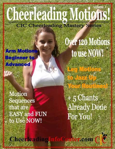 Cheerleading Motions Ebook Volume 1 Cic Cheerleading Etsy