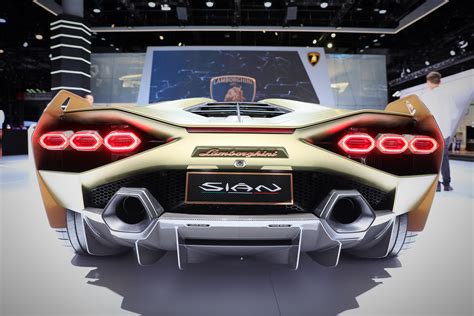 Lamborghini Sián Looks To The Future With Electric Motor And