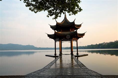 Hangzhou West Lake Zhejiang China Stock Photo Image Of Patrimoine