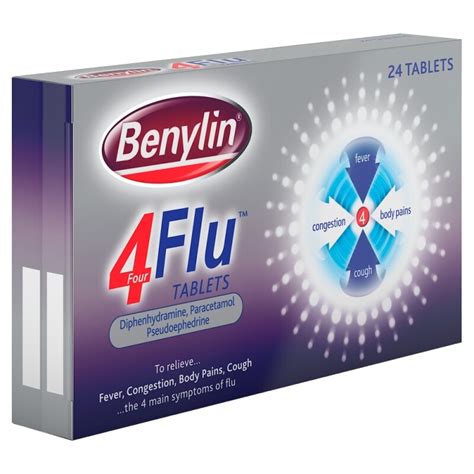 Buy Benylin 4 Flu Tablets Pharmacy2u