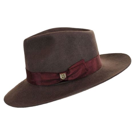 Brixton Hats Lopez Wool Felt Wide Brim Fedora Hat All Fedoras