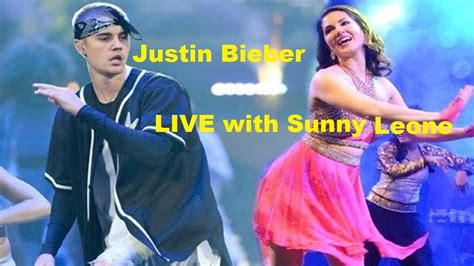 Justin Bieber Live Concert Mumbai India 2017 With Sunny Leone Purpose Tour D Y Patil Stadium