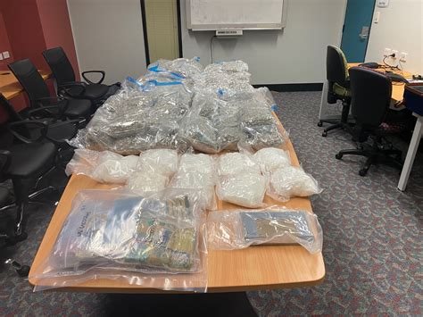Three Arrests 23 Million In Drugs Seized In Brisbane Mirage News