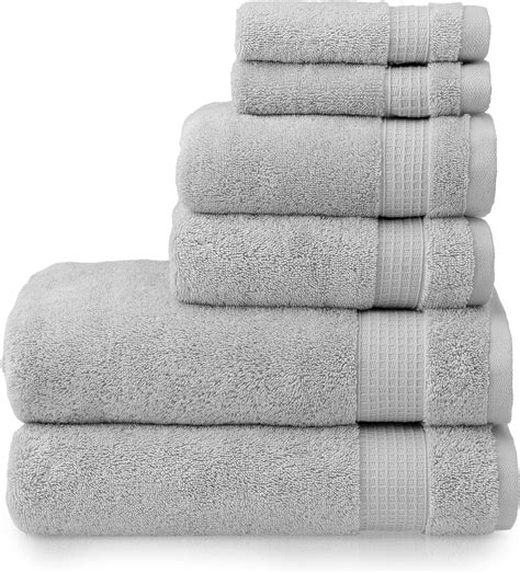 Martha Stewart Noah 100 Turkish Cotton Bath Towels Set Of