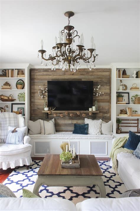 30 cozy living rooms with bold design choices. 27 Rustic Farmhouse Living Room Decor Ideas for Your Home ...