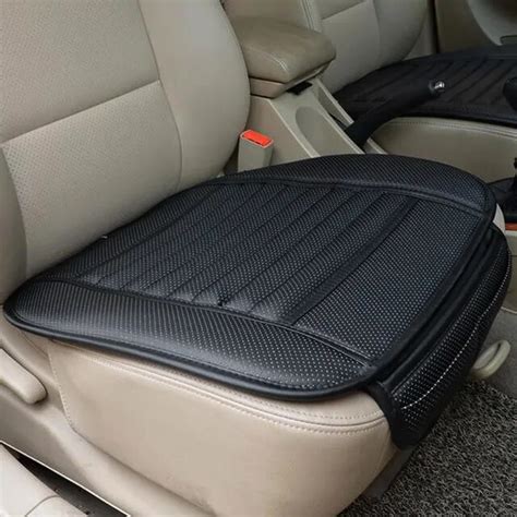 Pu Leather Car Front Seat Cover Four Seasons Anti Slip Mat Car Single Seat Cushion Cover