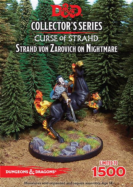 Dungeons And Dragons Curse Of Strahd Strahd Von Zarovich On Nightmare