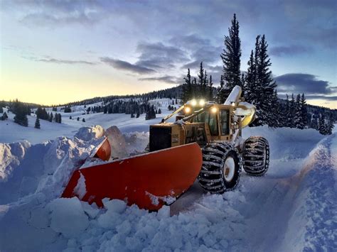 Btb 45 Now Thats A Snow Plow Tigercat
