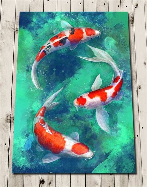 Pin By Tyler Walstrom On Parking Spot Koi Painting Fish Painting