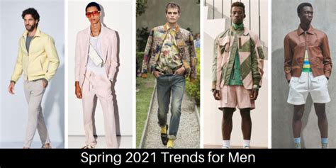 These Mens Spring 2021 Fashion Trends Are A Blast From The Past