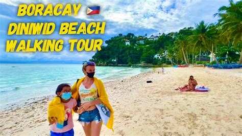 Diniwid Beach Boracay Walking Tour Serene White Sand Beach