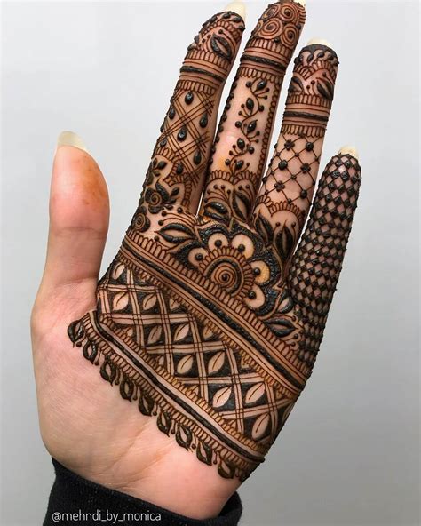 Latest Mylanchi Designs For Front Hand Kerala Mehndi Designs 11 K4