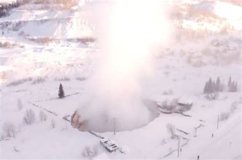 ‘gate To Hell’ Opens In Russia With Giant Sinkhole Spotted Close To Major Ski Resort Uk News