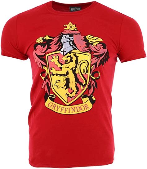 Harry Potter Gryffindor T Shirt Official Licensed Movie Red